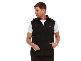 Helios Paffuto Heated Unisex Vest with Power Bank (Black/XXL)