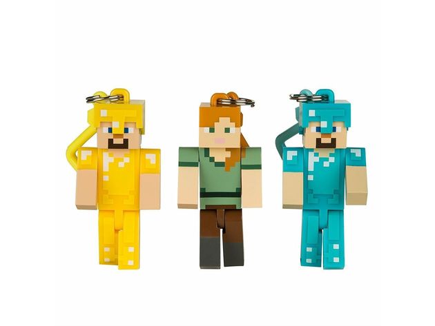 Minecraft Hanger Keychain (1Pc Random Unopened Pack) - Series 2