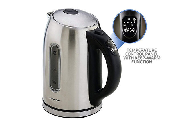 Electric Kettle Stainless Steel 1.7L BPA-Free KS58