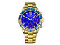 Coronia Quartz 39mm Women's Watch Gold/Blue