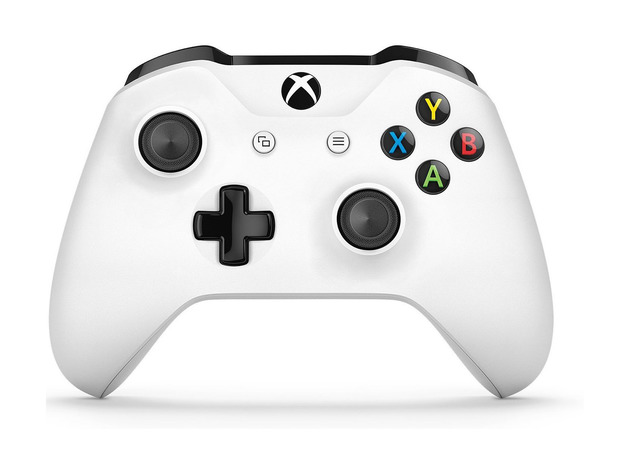 Microsoft Xbox Wireless White Controller Bluetooth Technology Textured Grip (Used)
