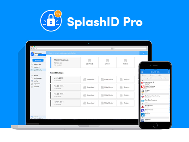 SplashID Pro: Lifetime Subscription