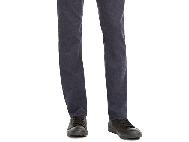 Levi's Men's Slim-Fit Stretch Flannel Jeans Red Size 33X32
