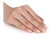 Princess Cut Diamond Engagement Ring 3/4 Carat (ctw I-J, I2-I3) in 14K White Gold - 10