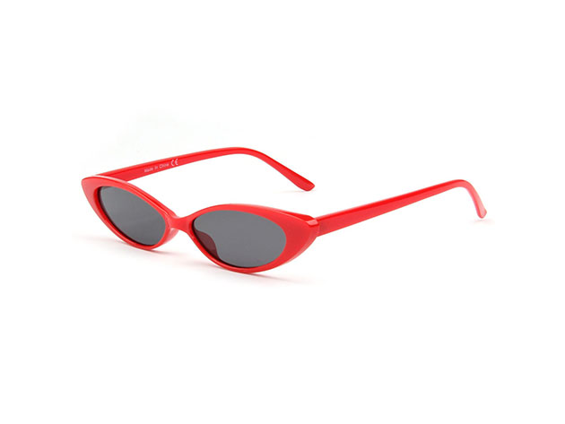Rose Cat Eye Sunglasses (Red)