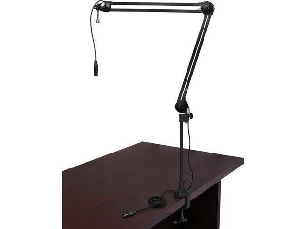 Auray BAI-2X Two-Section Broadcast Mic Arm Internal Springs Integrated ...