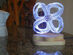 'Blue Pine Studio' 3D-Illusion Lighting Sculpture 