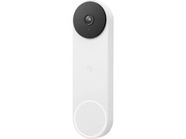 Google Nest DBELLBW Video Doorbell (Battery, White)