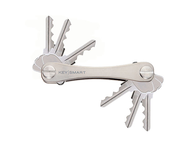 KeySmart™ Original Compact Key Holder (Titanium)