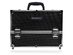 SHANY Essential Pro Makeup Train Case with Shoulder Strap and Locks - JET BLACK