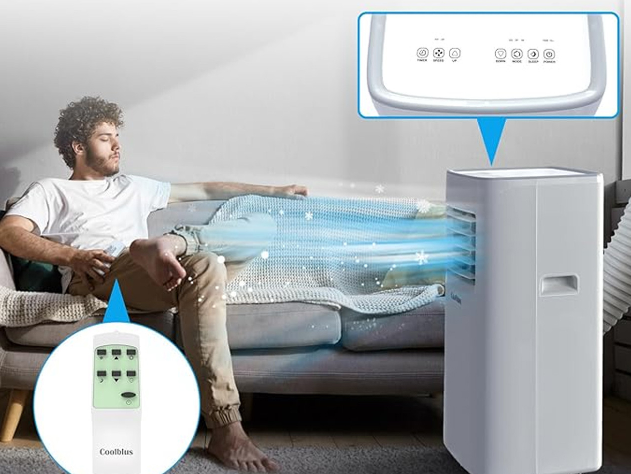 Coolblus Portable Air Conditioner with Remote (Open Box)