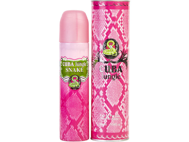 Cuba Jungle Snake By Cuba Eau De Parfum Spray 3.3 Oz For Women (Package Of 5)