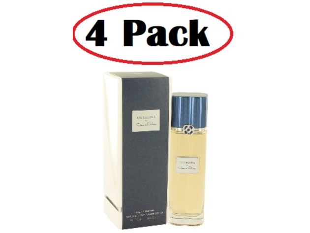 4 Pack of Coralina by Oscar De La Renta Eau De Parfum Spray 3.4 oz