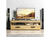 Costway TV Stand Entertainment Media Center for TV's up to 60'' w/ 2 Drawers - Oak