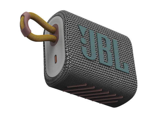 JBL GO3GRY GO 3 Gray Portable Bluetooth Speaker