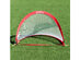 Goplus Set of 2 Portable 4' Pop-Up Soccer Goals Set For Backyard w Carrying Bag 6 Cones Red