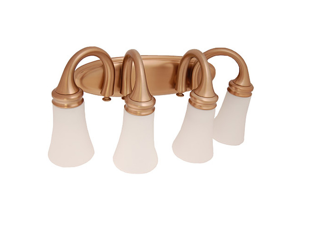 Moen Showhouse YB9464BB Savvy 4-Globe 21" Light Fixture Brushed Bronze - Brushed Bronze