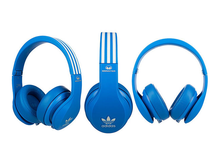 adidas® Originals by Monster® Over-Ear Headphones Apple ControlTalk (Blue) StackSocial