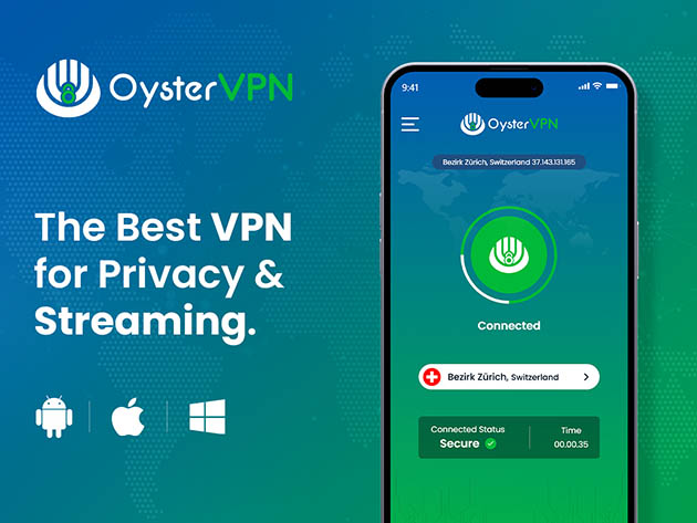 OysterVPN: 5-Year Subscription