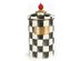 MacKenzie-Childs Courtly Check Enamel Canister - Large