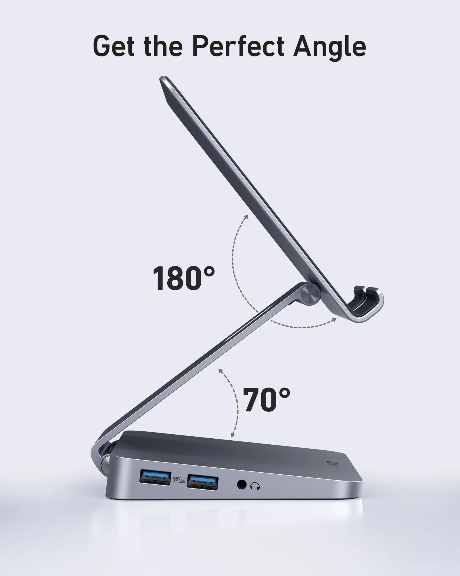 Anker 551 USB-C Hub (8-in-1, Tablet Stand)