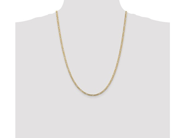 Gem and Harmony 14K Yellow Gold Rope Chain Necklace (24 Inches)