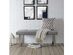 Oliver Velvet Bench Grey