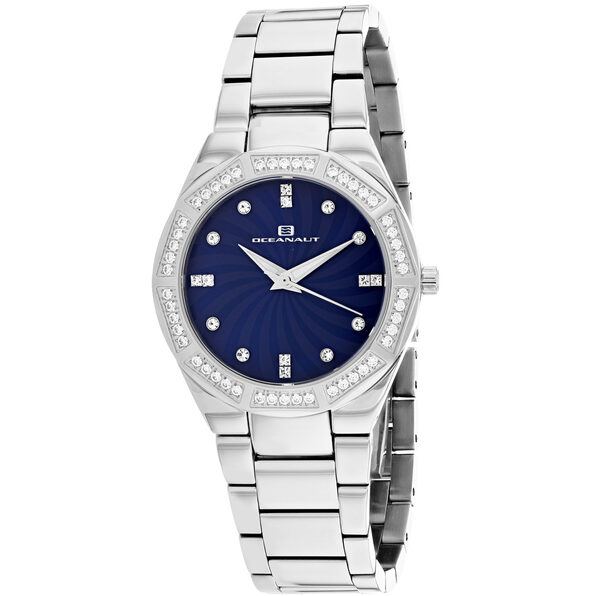 blue mother of pearl watch