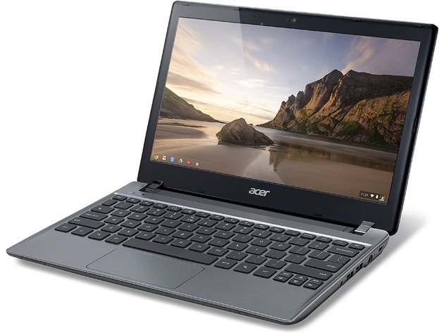 Acer Chromebook C710-2833 Chromebook, 1.10 GHz Intel Celeron, 2GB DDR3 RAM, 16GB SSD Hard Drive, Chrome, 11" Screen (Renewed)