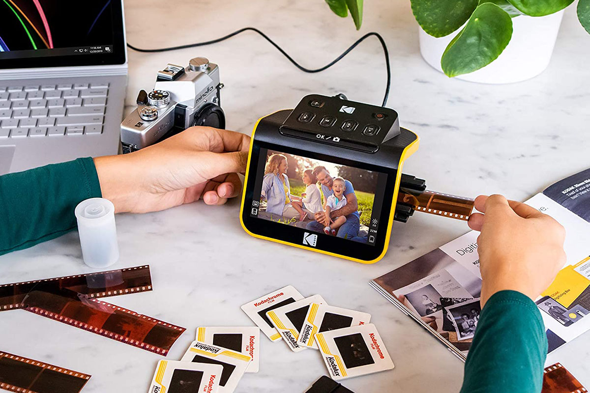 Digitize film and slides with this Kodak scanner, now $45 off