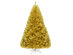 6 Foot Artificial Hinged Christmas Tree w/1036 Tips & Foldable Stand Champagne