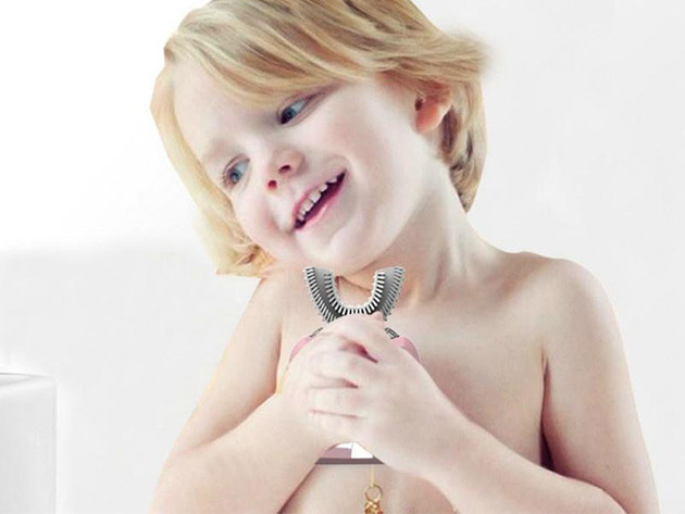 Cartoon Pattern Smart 360 Sonic Toothbrush for Children