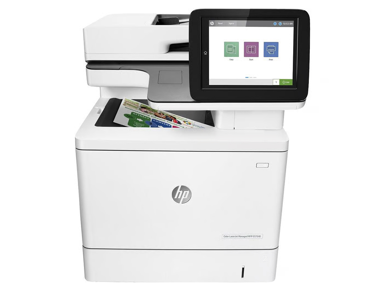 HP Color LaserJet Pro MFP E57540dn Printer (Certified Refurbished)