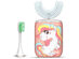U-Shaped Ultrasonic Toothbrush for Kids With 2 Brush Heads