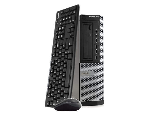 Dell OptiPlex 7010 Desktop Computer PC, Intel i5-3470 3.2GHz, 8GB RAM, 256GB Solid State Drive, Windows 10 Professional, New 16GB Flash Drive, Wireless Keyboard & Mouse, WiFi, DVD (Renewed)