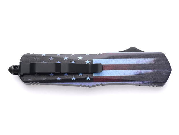 Freedom Dual-Action OTF Knife (American Flag)