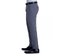 Kenneth Cole Reaction Men's Stretch Pinstripe Slim Fit Flat Front Dress Pants Dark Grey Gray Size 32X29