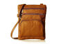 Ultra-Soft Leather Crossbody Bag - Light Brown