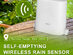 BALDR Indoor & Outdoor Wireless Thermometer with Rain Gauge