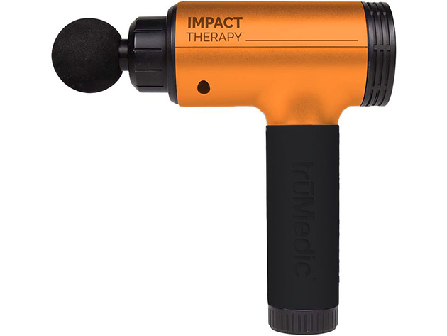 truRelief™ Impact Therapy™ Percussive Massage Gun (Orange)