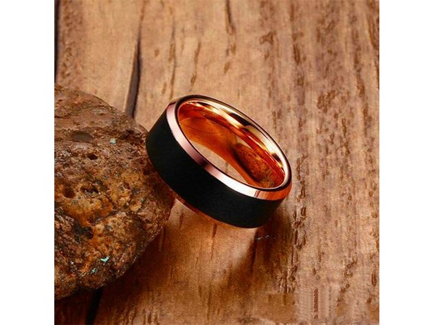 Mens Tungsten Carbide Ring - 13
