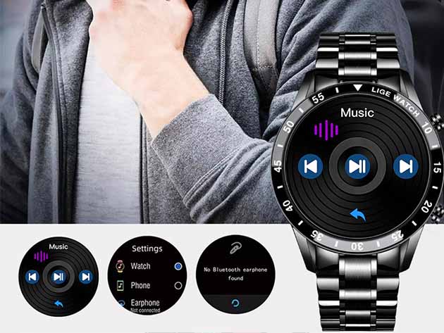 LIGE Luxury Men’s Smart Watch