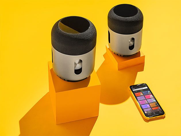 Kapsule 360° Wireless Speaker With Quick-Tap NFC Connection and Bluetooth 5.0
