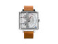 Xeric Soloscope SQ Quartz Watch (Tan and Silver)