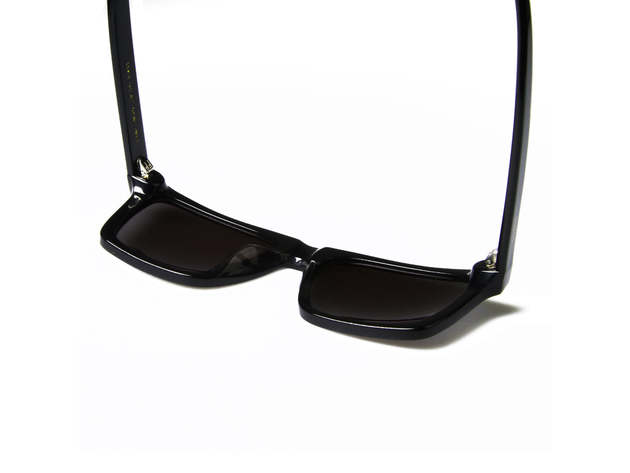 Newcomer Sunglasses Shiny Black / Smoke
