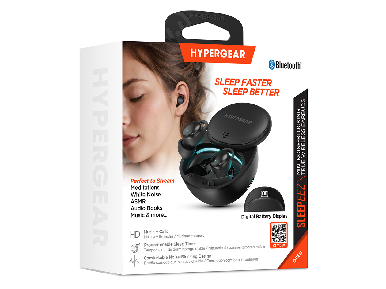 SleepEEZ Mini Noise-Blocking True Wireless Earbuds for Sleeping