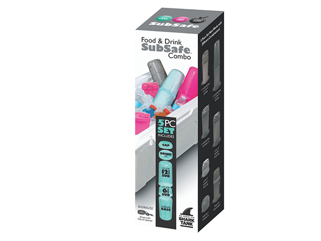 SubSafe 5-Piece Combo Pack (Charcoal Grey)