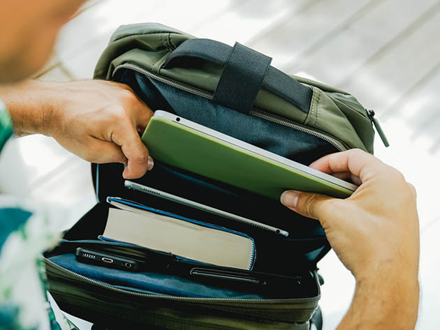 Quiver X: The Ultimate 3-in-1 Everyday Travel Bag (Olive)