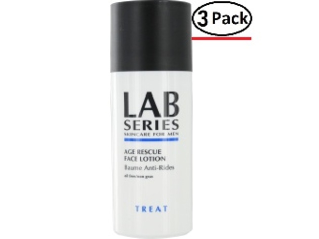 Lab Series by Lab Series Skincare for Men: Age Rescue Face Lotion 1.7 oz for MEN ---(Package Of 3)