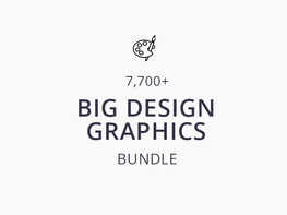 Big Design Graphic Bundle (15,000+ Resources): Lifetime Subscription